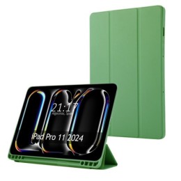 Funda con tapa Smart para Apple iPad Pro 2024 11 (M4) color Verde