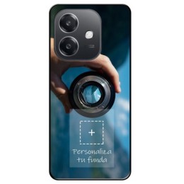 Personaliza tu Funda Silicona Gel Tpu Negra con tu Fotografia para Oppo A40 / A40m Dibujo Personalizada