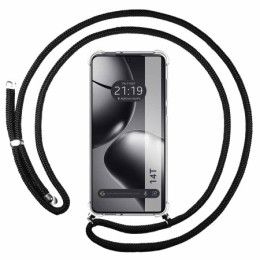 Funda Colgante Transparente para Xiaomi 14T 5G con Cordon Negro