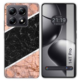 Funda Silicona para Xiaomi 14T Pro 5G diseño Mármol 07 Dibujos