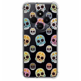 Funda Silicona Antigolpes para Xiaomi Redmi 14C diseño Catrina Dibujos