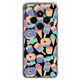 Funda Silicona Antigolpes para Xiaomi Redmi 14C diseño Dulces 02 Dibujos