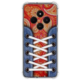 Funda Silicona Antigolpes para Xiaomi Redmi 14C diseño Zapatillas 10 Dibujos