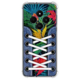 Funda Silicona Antigolpes para Xiaomi Redmi 14C diseño Zapatillas 12 Dibujos