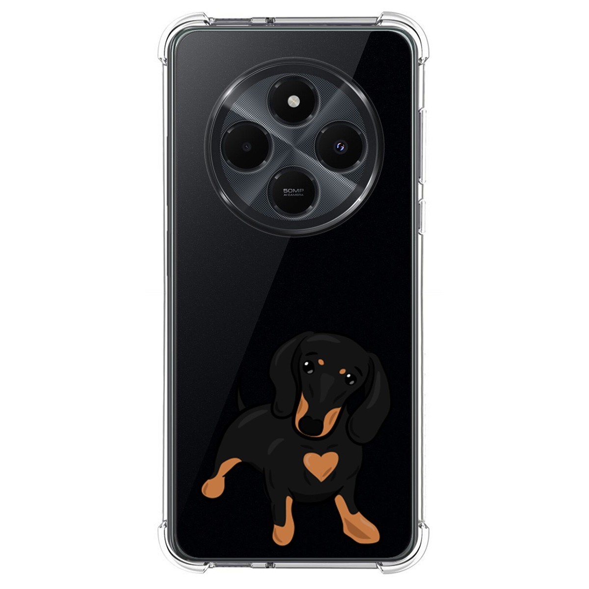 Funda Silicona Antigolpes para Xiaomi Redmi 14C diseño Perros 04 Dibujos