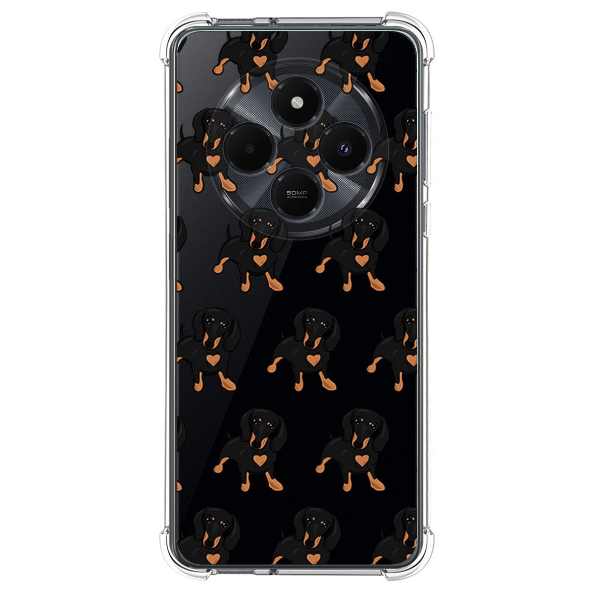 Funda Silicona Antigolpes para Xiaomi Redmi 14C diseño Perros 10 Dibujos