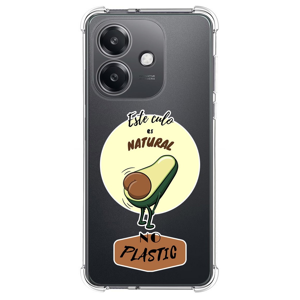 Funda Silicona Antigolpes para Oppo A40 / A40m diseño Culo Natural Dibujos