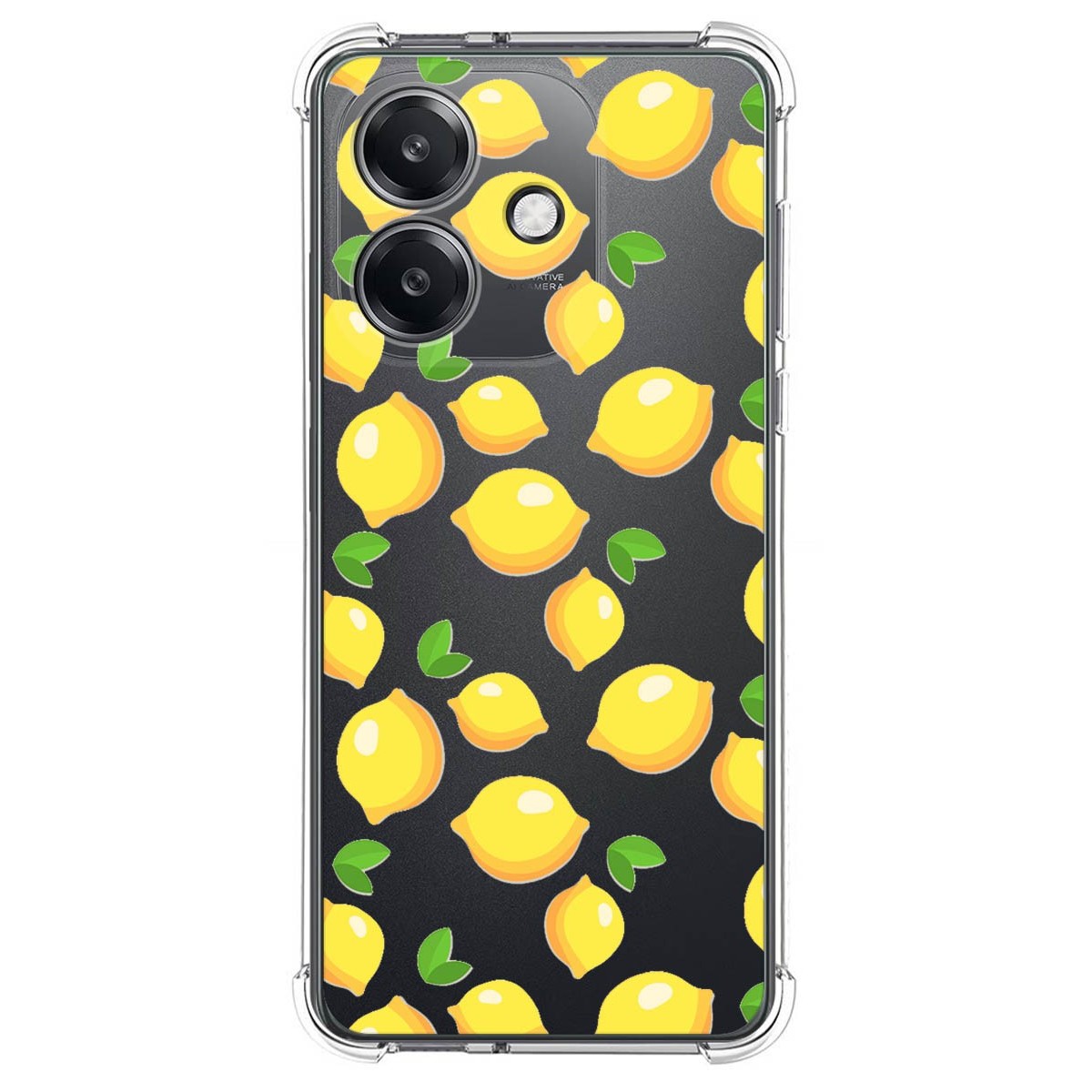 Funda Silicona Antigolpes para Oppo A40 / A40m diseño Limones Dibujos