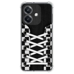 Funda Silicona Antigolpes para Oppo A40 / A40m diseño Zapatillas 03 Dibujos