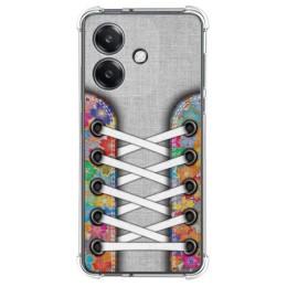 Funda Silicona Antigolpes para Oppo A40 / A40m diseño Zapatillas 04 Dibujos