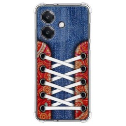 Funda Silicona Antigolpes para Oppo A40 / A40m diseño Zapatillas 11 Dibujos