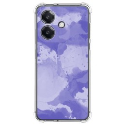 Funda Silicona Antigolpes para Oppo A40 / A40m diseño Acuarela 01 Dibujos