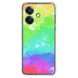 Funda Silicona Antigolpes para Oppo A40 / A40m diseño Acuarela 03 Dibujos