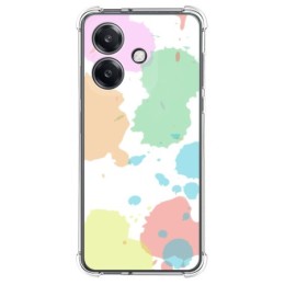 Funda Silicona Antigolpes para Oppo A40 / A40m diseño Acuarela 05 Dibujos