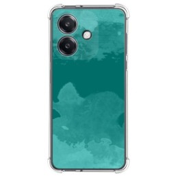 Funda Silicona Antigolpes para Oppo A40 / A40m diseño Acuarela 06 Dibujos