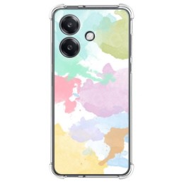 Funda Silicona Antigolpes para Oppo A40 / A40m diseño Acuarela 11 Dibujos