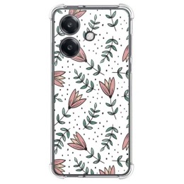 Funda Silicona Antigolpes para Oppo A40 / A40m diseño Flores 01 Dibujos