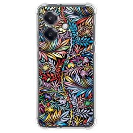 Funda Silicona Antigolpes para Oppo A40 / A40m diseño Flores 04 Dibujos