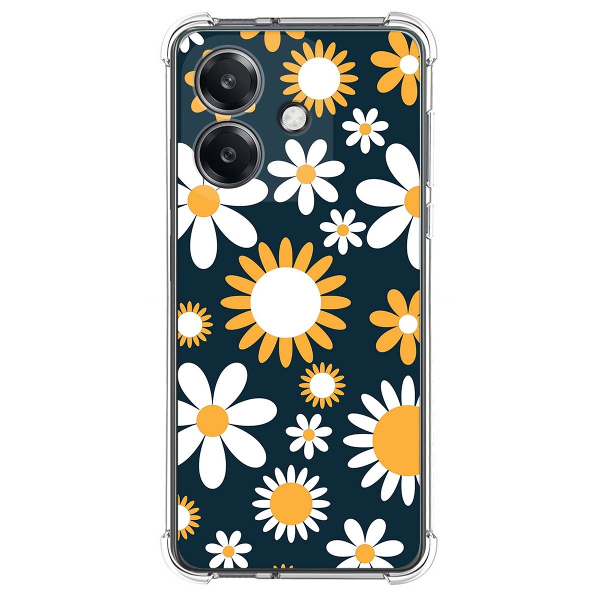 Funda Silicona Antigolpes para Oppo A40 / A40m diseño Flores 08 Dibujos