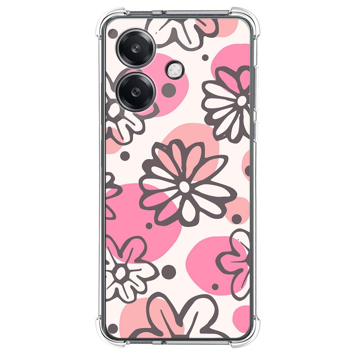 Funda Silicona Antigolpes para Oppo A40 / A40m diseño Flores 09 Dibujos