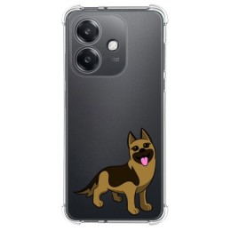 Funda Silicona Antigolpes para Oppo A40 / A40m diseño Perros 03 Dibujos