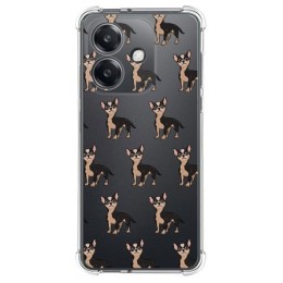 Funda Silicona Antigolpes para Oppo A40 / A40m diseño Perros 11 Dibujos