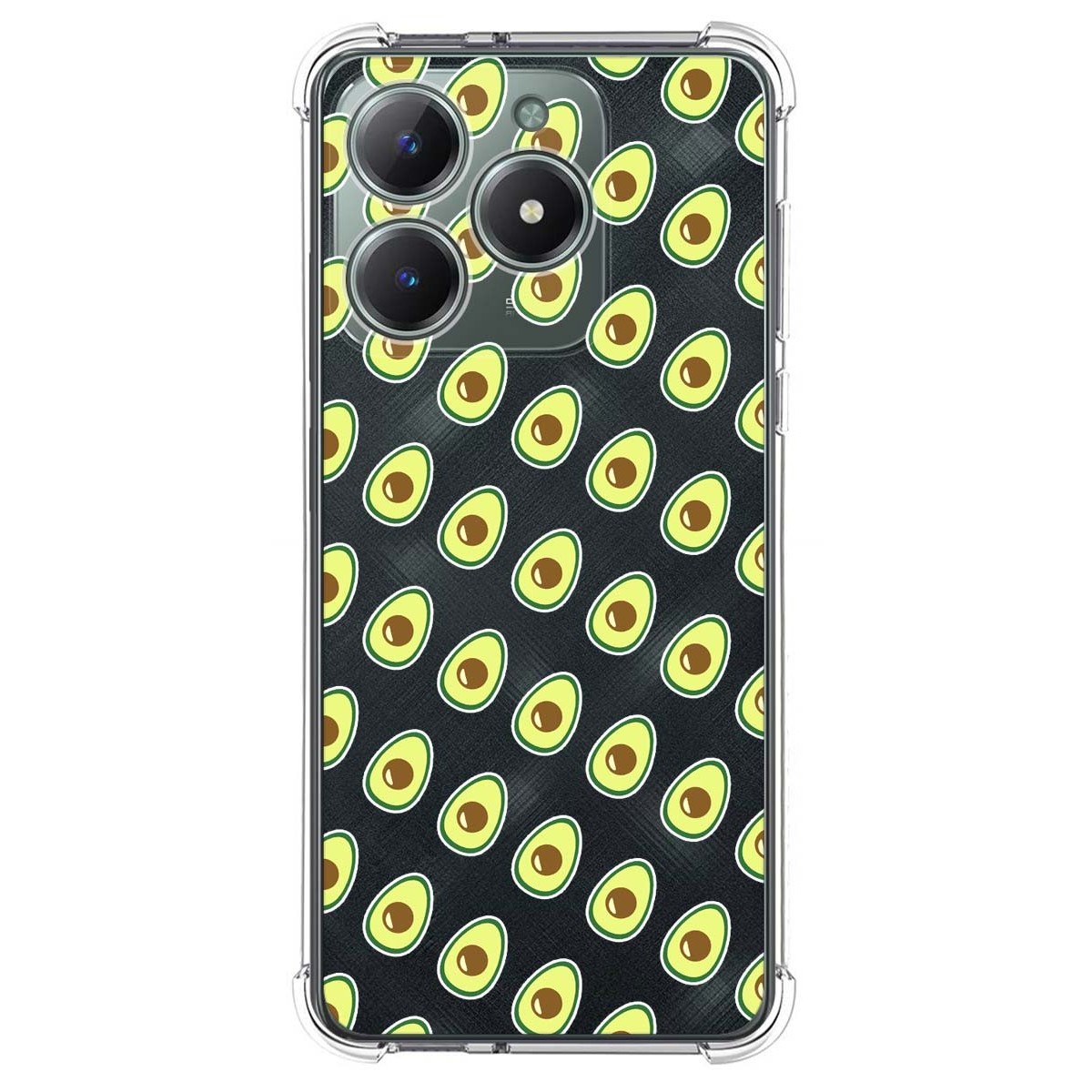 Funda Silicona Antigolpes para Realme C61 / C63 4G diseño Aguacate Dibujos