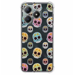 Funda Silicona Antigolpes para Realme C61 / C63 4G diseño Catrina Dibujos