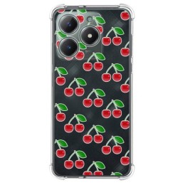 Funda Silicona Antigolpes para Realme C61 / C63 4G diseño Cerezas Dibujos