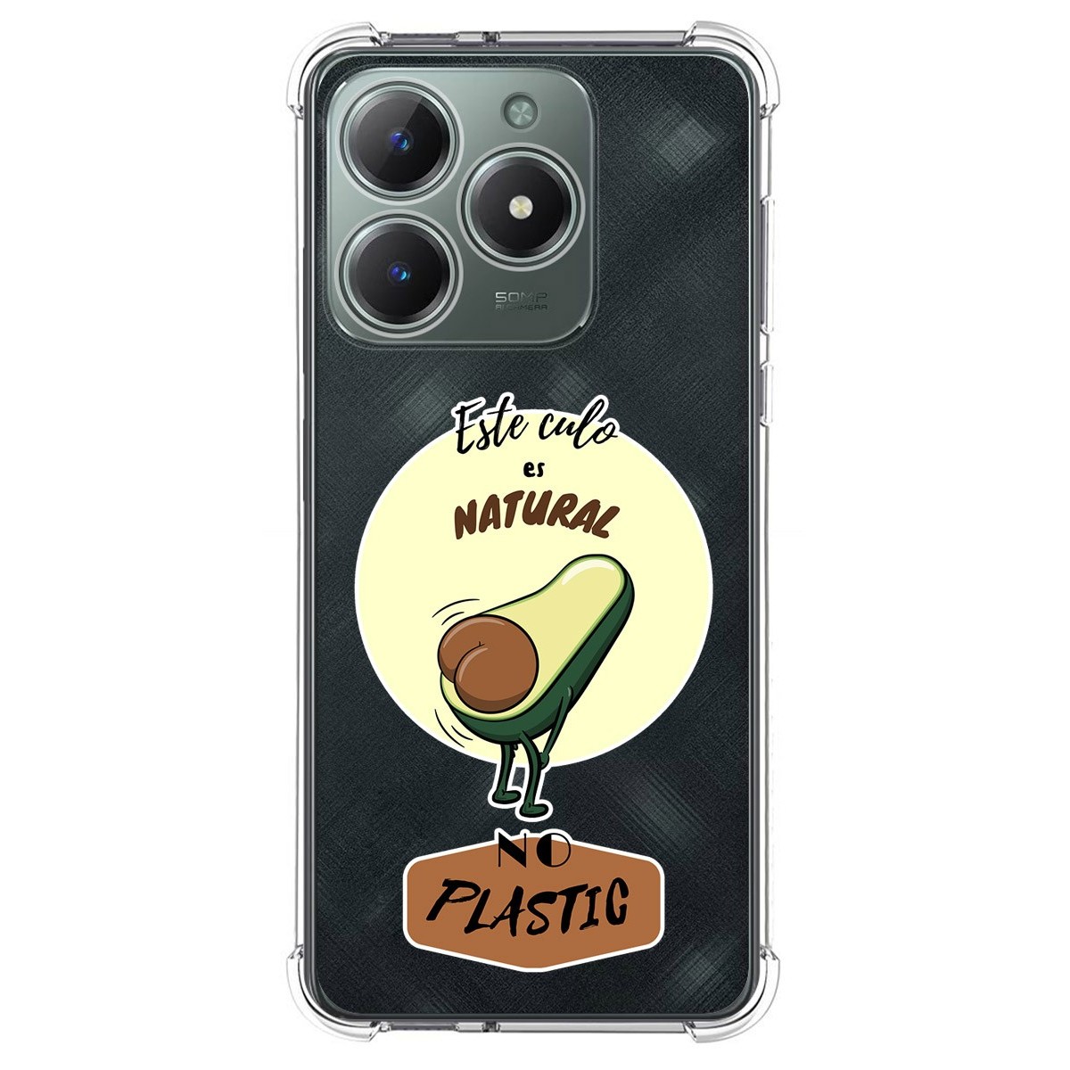 Funda Silicona Antigolpes para Realme C61 / C63 4G diseño Culo Natural Dibujos