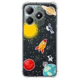 Funda Silicona Antigolpes para Realme C61 / C63 4G diseño Espacio Dibujos