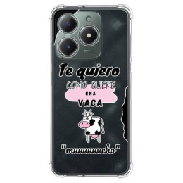 Funda Silicona Antigolpes para Realme C61 / C63 4G diseño Vaca Dibujos