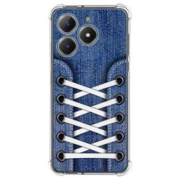 Funda Silicona Antigolpes para Realme C61 / C63 4G diseño Zapatillas 01 Dibujos