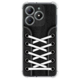 Funda Silicona Antigolpes para Realme C61 / C63 4G diseño Zapatillas 02 Dibujos