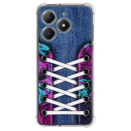 Funda Silicona Antigolpes para Realme C61 / C63 4G diseño Zapatillas 06 Dibujos