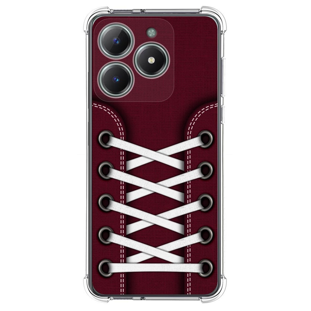 Funda Silicona Antigolpes para Realme C61 / C63 4G diseño Zapatillas 17 Dibujos