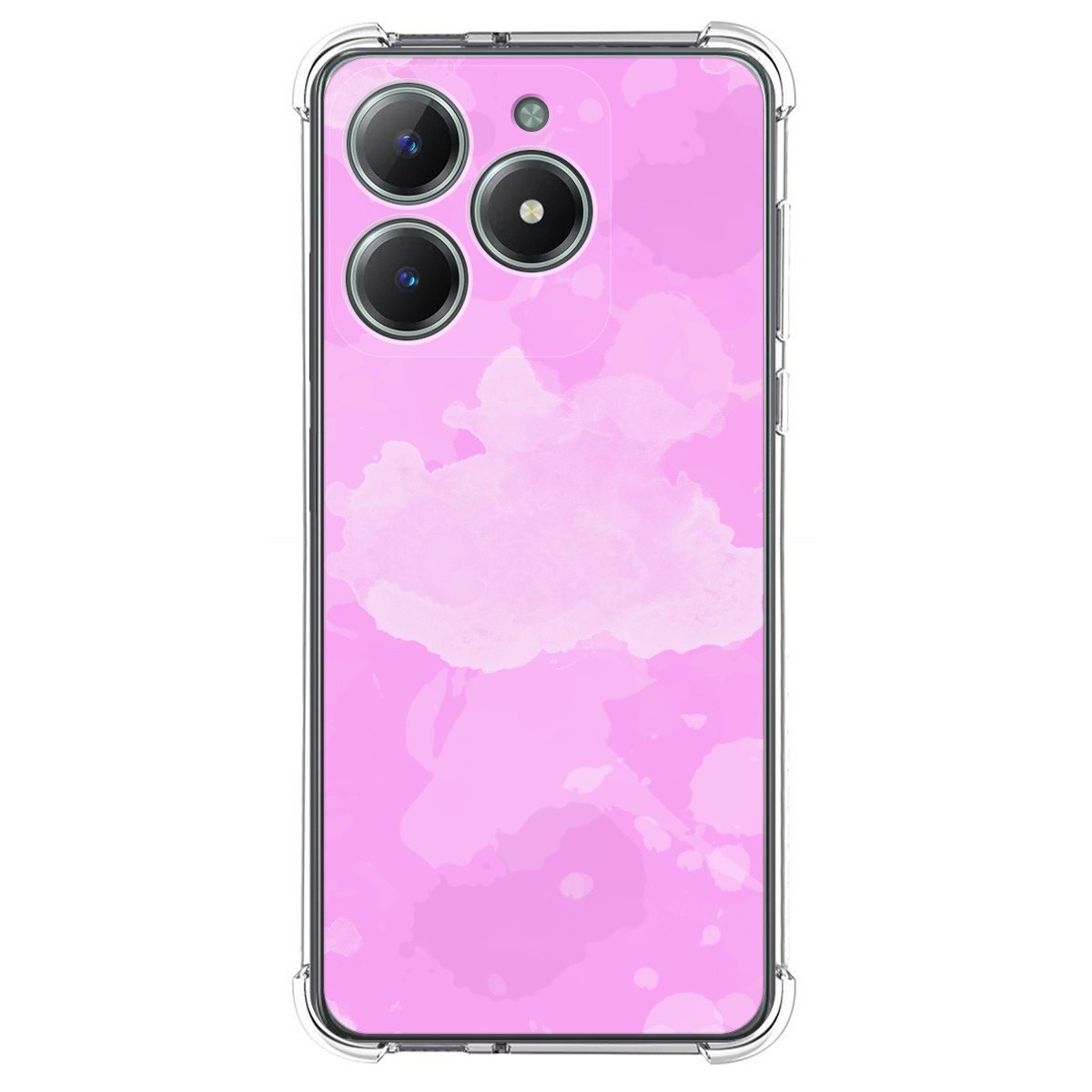 Funda Silicona Antigolpes para Realme C61 / C63 4G diseño Acuarela 04 Dibujos