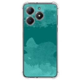 Funda Silicona Antigolpes para Realme C61 / C63 4G diseño Acuarela 06 Dibujos