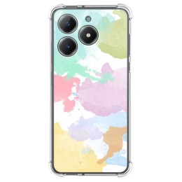 Funda Silicona Antigolpes para Realme C61 / C63 4G diseño Acuarela 11 Dibujos