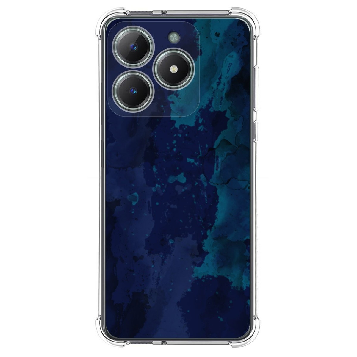 Funda Silicona Antigolpes para Realme C61 / C63 4G diseño Acuarela 13 Dibujos