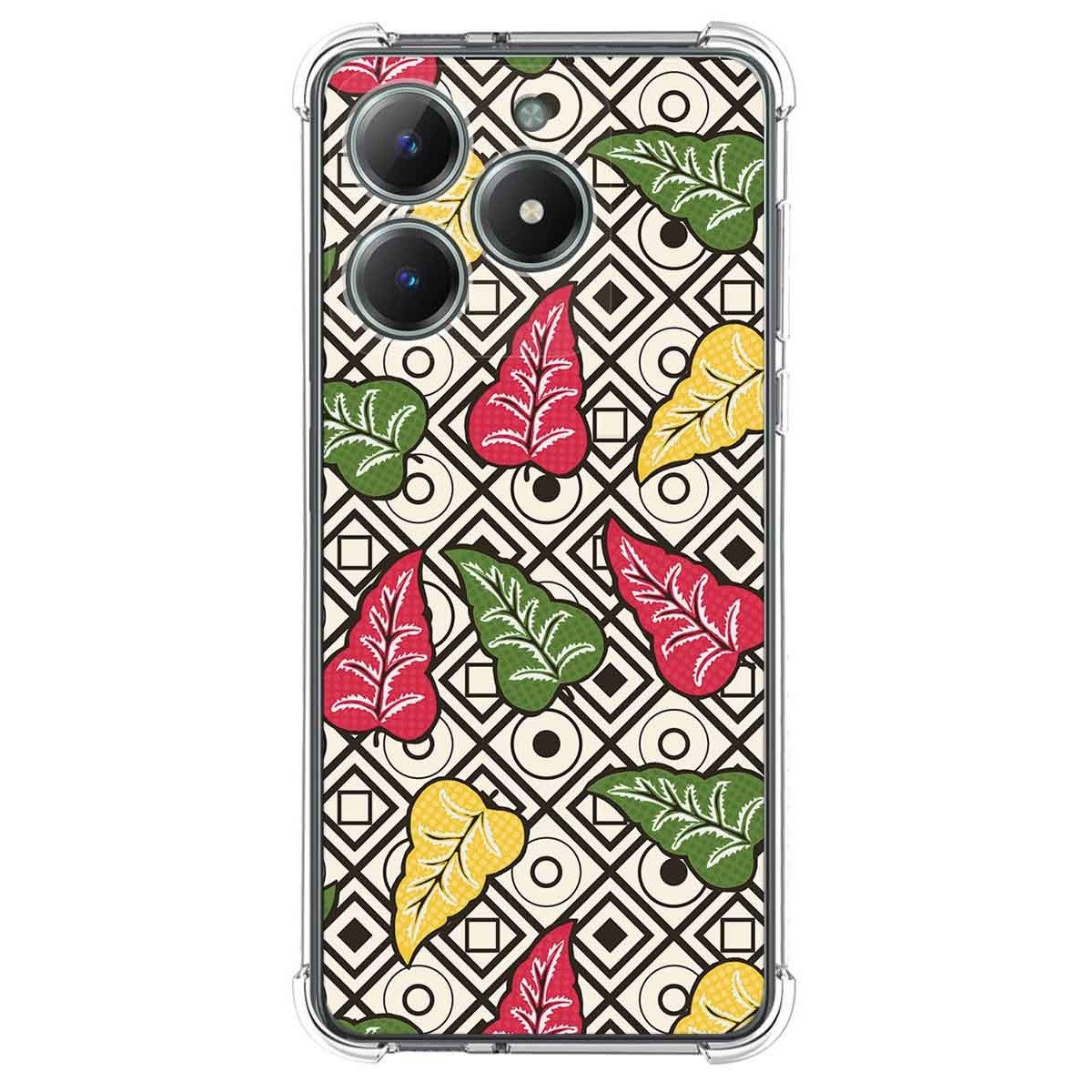 Funda Silicona Antigolpes para Realme C61 / C63 4G diseño Flores 11 Dibujos