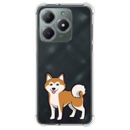 Funda Silicona Antigolpes para Realme C61 / C63 4G diseño Perros 02 Dibujos