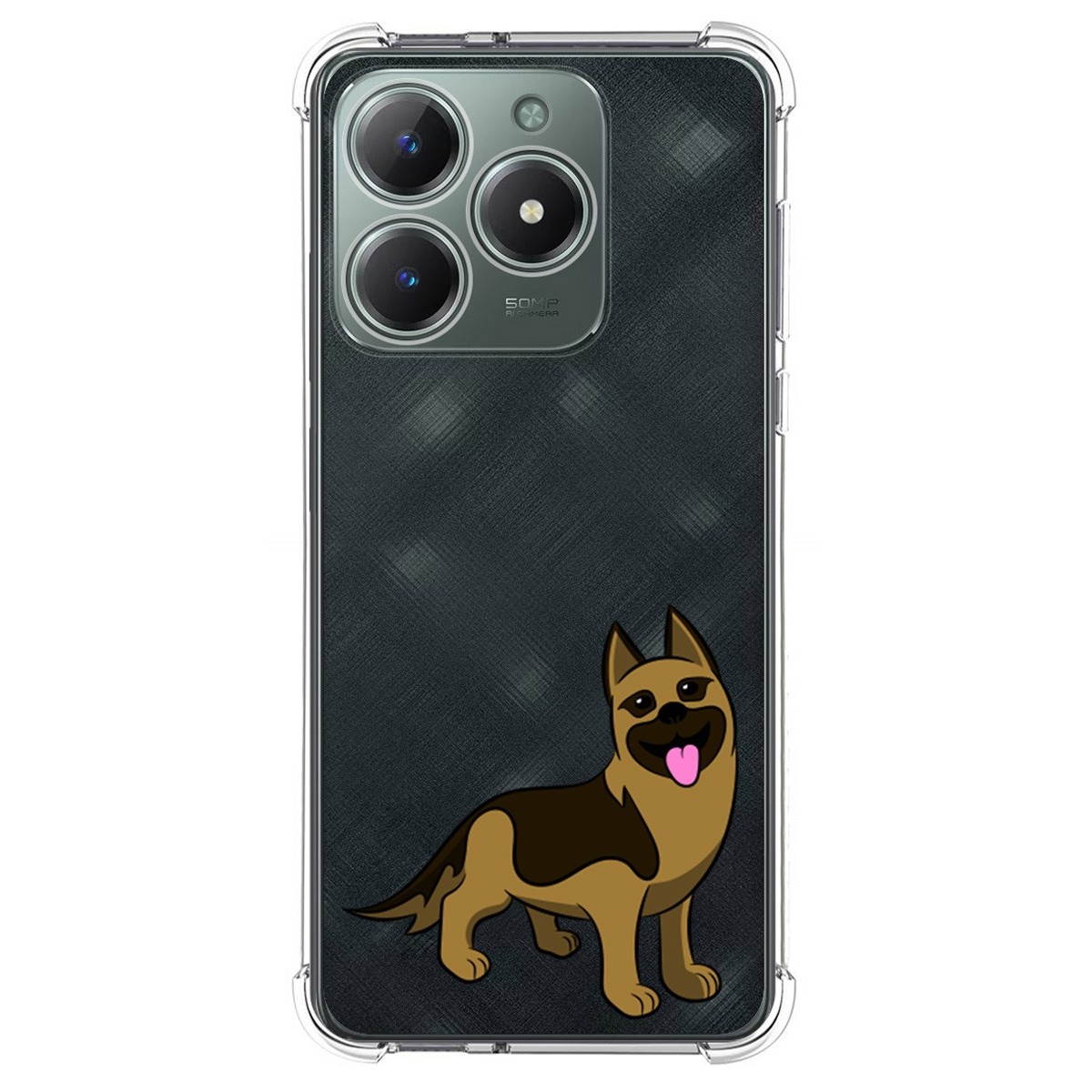 Funda Silicona Antigolpes para Realme C61 / C63 4G diseño Perros 03 Dibujos