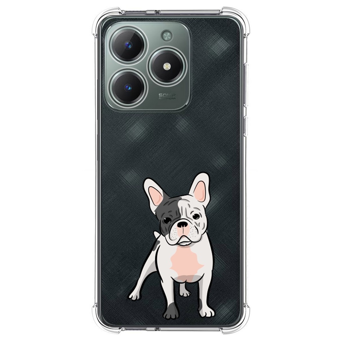 Funda Silicona Antigolpes para Realme C61 / C63 4G diseño Perros 06 Dibujos