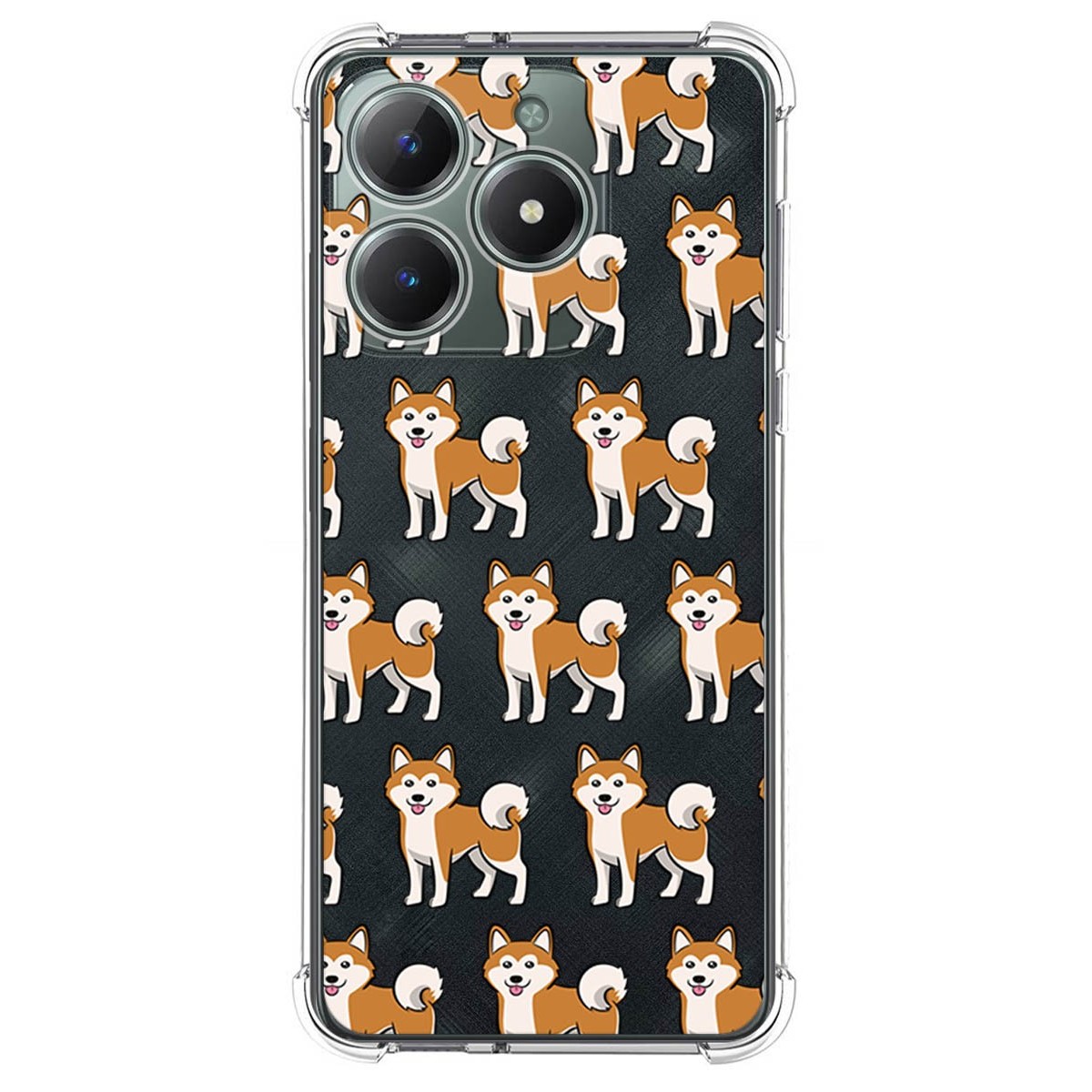 Funda Silicona Antigolpes para Realme C61 / C63 4G diseño Perros 08 Dibujos