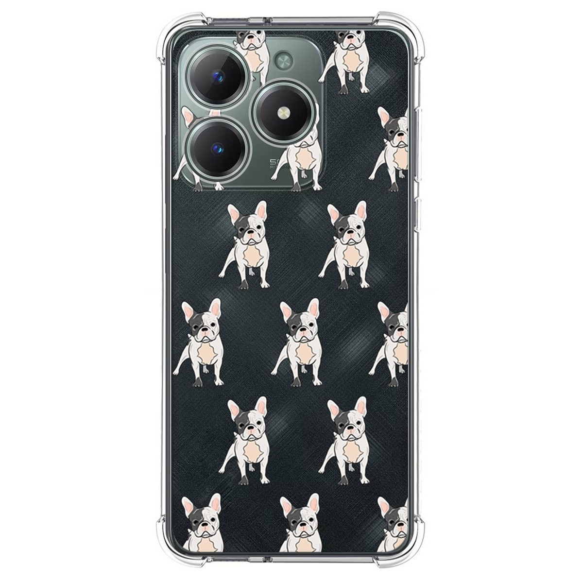 Funda Silicona Antigolpes para Realme C61 / C63 4G diseño Perros 12 Dibujos