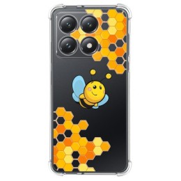 Funda Silicona Antigolpes para Xiaomi 14T 5G diseño Abeja Dibujos