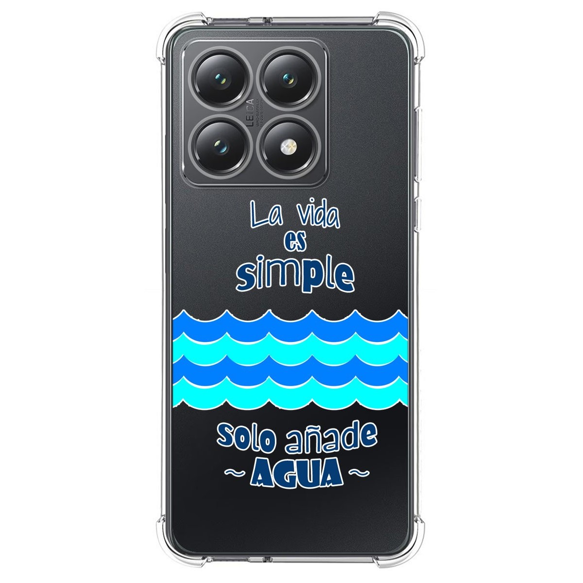 Funda Silicona Antigolpes para Xiaomi 14T 5G diseño Agua Dibujos