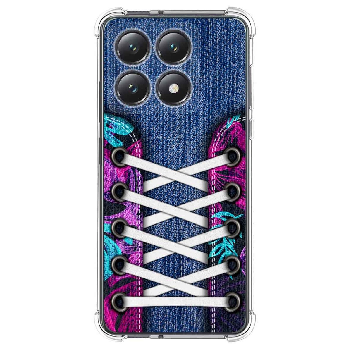 Funda Silicona Antigolpes para Xiaomi 14T 5G diseño Zapatillas 06 Dibujos