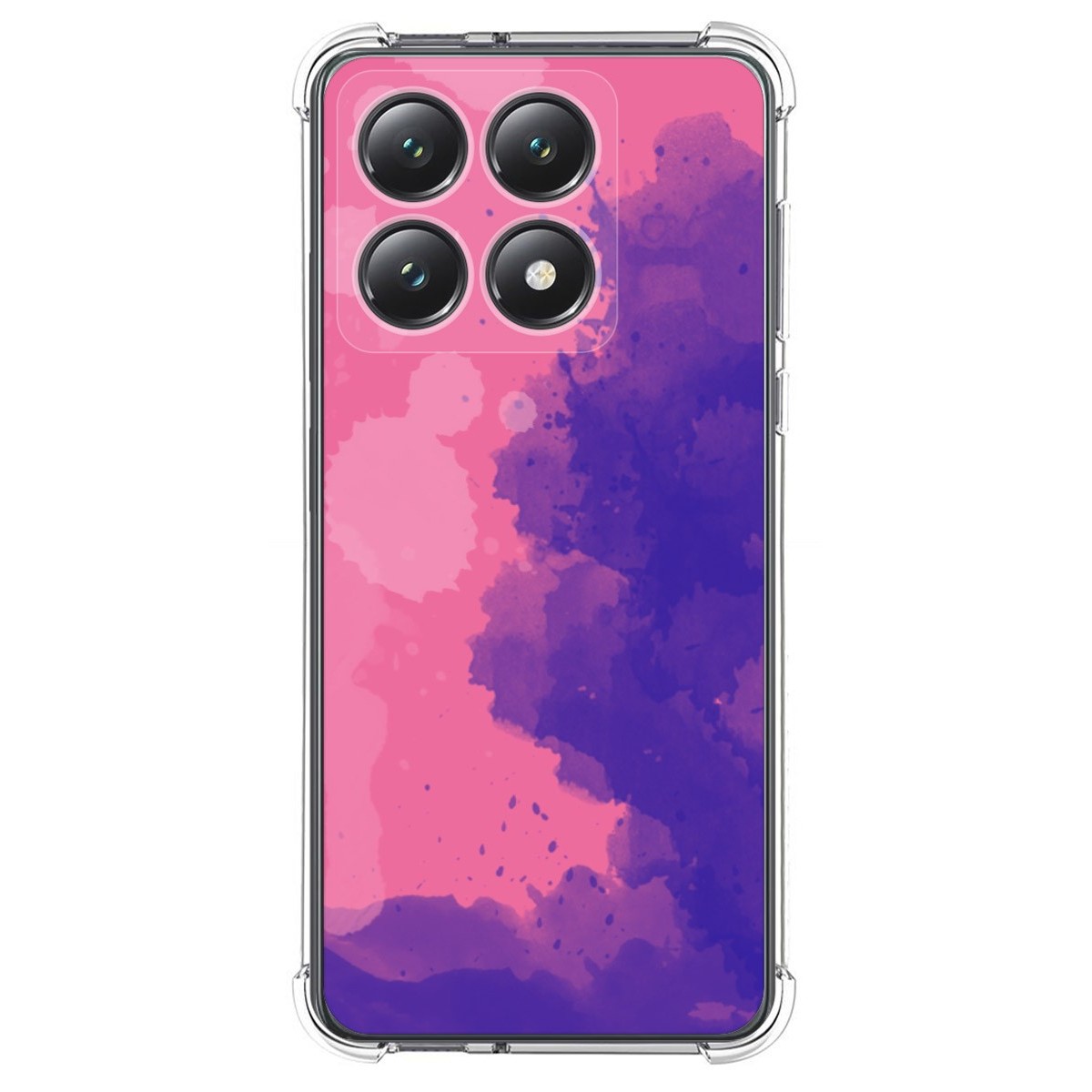 Funda Silicona Antigolpes para Xiaomi 14T 5G diseño Acuarela 07 Dibujos